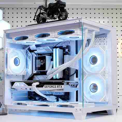 玩嘉 孤勇者 白色 无立柱 MATX主板