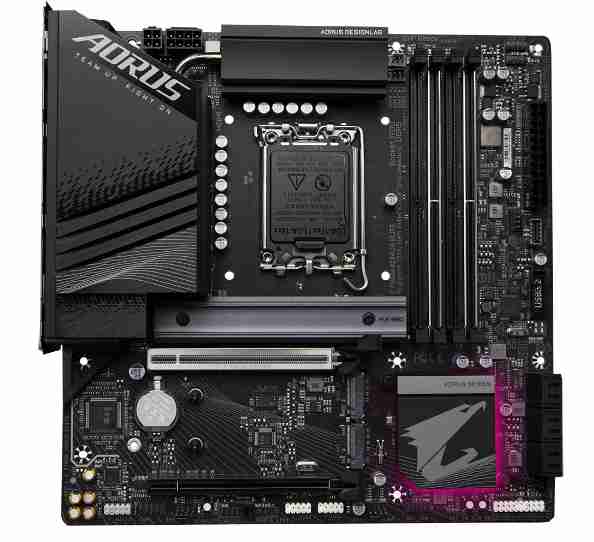 技嘉 Z790M AORUS ELITE D5 小雕