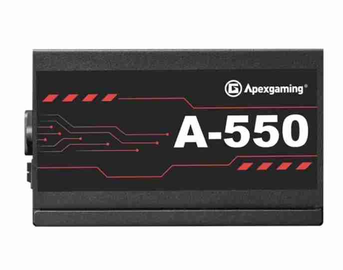 艾湃电竞 A-550 550W铜牌直出 五年质保