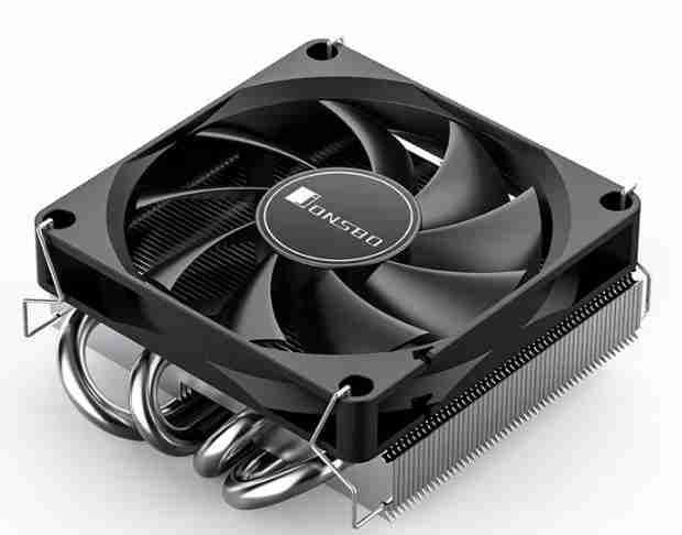 乔思伯 HP400S 黑色 4热管下压式
