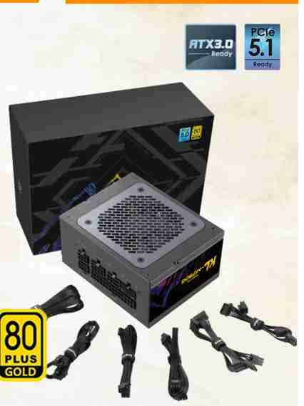 鑫谷 昆仑SFX 750W 金牌全模组 黑色