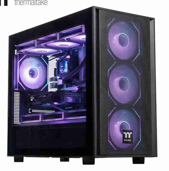 TT 刚影风S 黑色 ATX 360