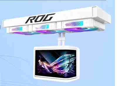 华硕 ROG 龙王四 360 ARGB 白色 曲面