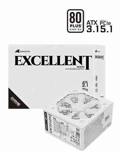 长城 E8 850W 80PLUS 金牌 全模组 白色 ATX3.1