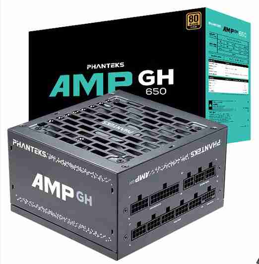 追风者 AMP GH650 650W 金牌全模组 ATX3.1 蟒纹线 黑色