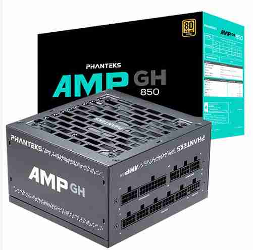 追风者 AMP GH850 850W 金牌全模组 ATX3.1 蟒纹线 黑色