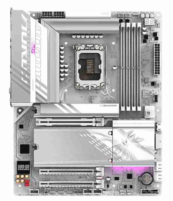 技嘉 Z890 A ELITE ICE WIFI7 冰雕