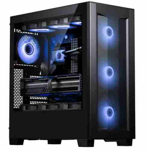 追风者 XT523 青春版黑色 Type-C MATX 360