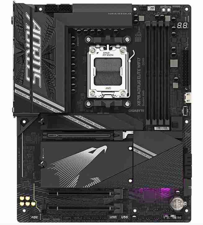 技嘉 X870 A ELITE WIFI7 小雕
