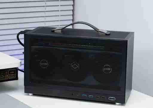 闪麟 S400 PRO 黑色 手提机箱 ITX