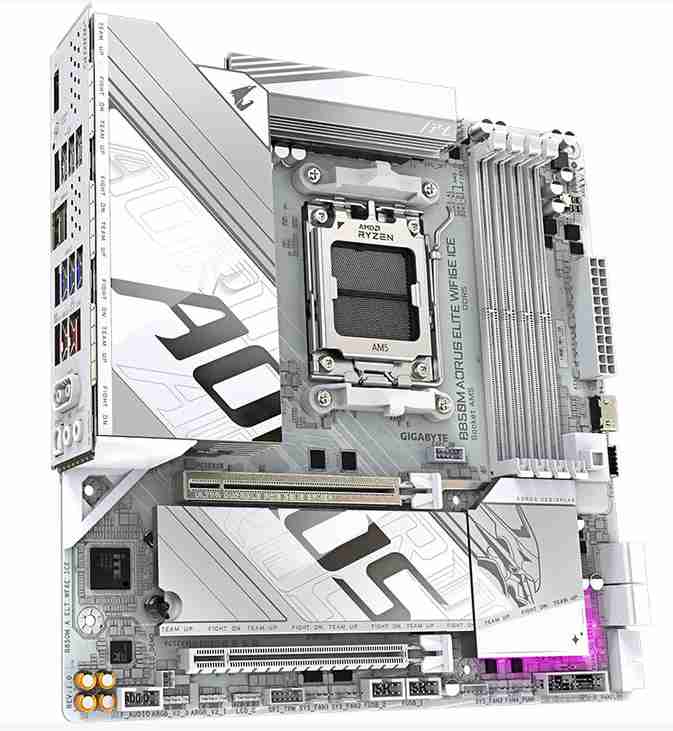 技嘉 B850M AORUS ELITE ICE 冰雕 D5 WIFI6