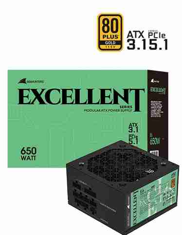 长城 E6 650W 80PLUS 金牌 全模组 黑色 ATX3.1