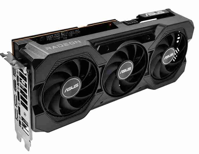 华硕 RX7650GRE O8G GAMING ATS巨齿鲨 三扇