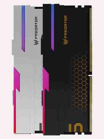 宏碁掠夺者 冰刃 48G 6000D5 24*2 C28 RGB 黑/白
