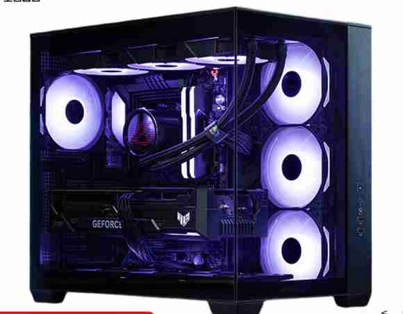 华硕 海王星 黑色海景房 无立柱 ATX