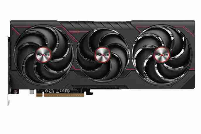 蓝宝石 RX9070XT 16G 脉动 黑色三扇