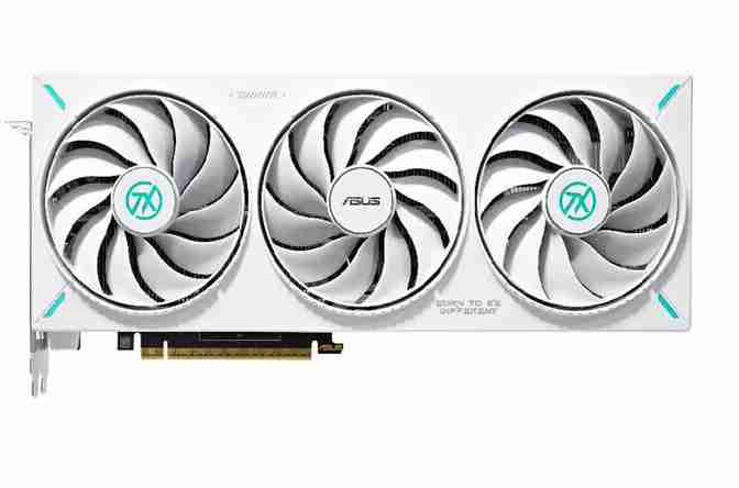 华硕 RTX5070 O12G GAMING TX 天选白色