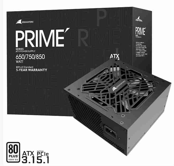 长城 P8 850W 白牌直出 黑色 ATX3.1
