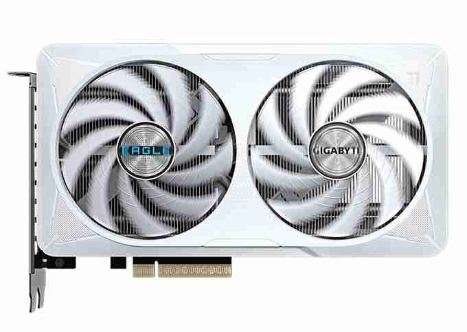 技嘉 RTX5060 EAGLE OC ICE 8G 冰猎鹰 白色双扇