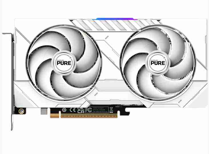 蓝宝石 RX9060XT 8G 极地 白色双扇