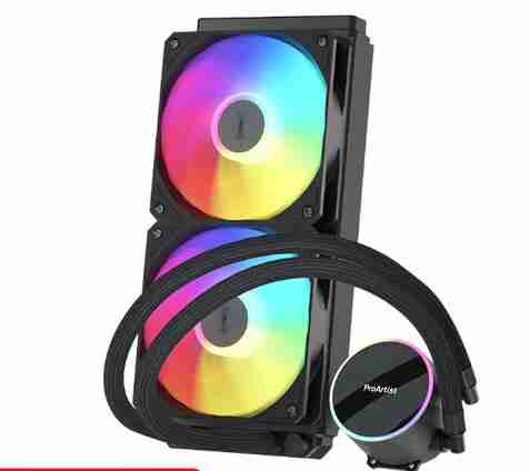 雅浚 EA3 SE 240 一体式水冷 ARGB 黑色