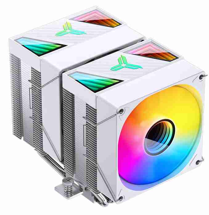 乔思伯 CR1400 DV2 白色 ARGB 小双塔