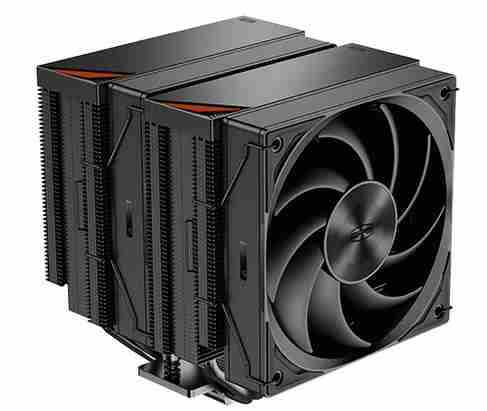 超频三 臻 RZ620黑色 6热管双塔
