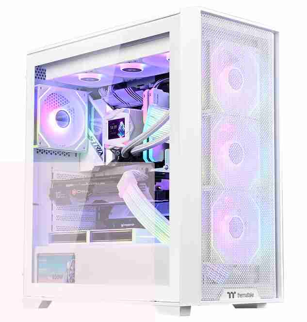 TT 刚影风S 白色 ATX 360