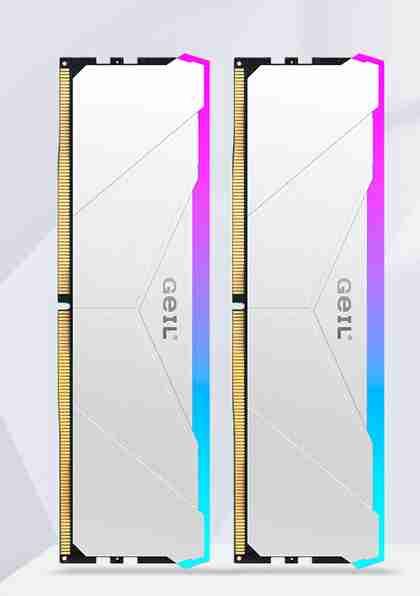 金邦 巨蟹RGB 32G 16*2 6400 D5 C32 海力士A 白色灯条