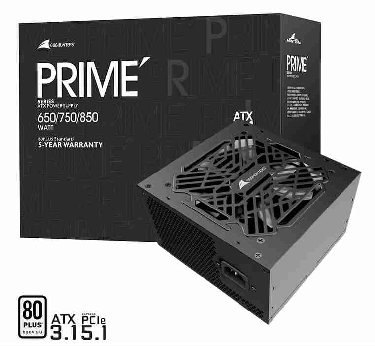 长城 P7 750W 白牌直出 黑色 ATX3.1