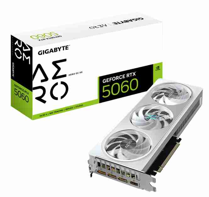 技嘉 RTX5060 AERO 8G 雪鹰