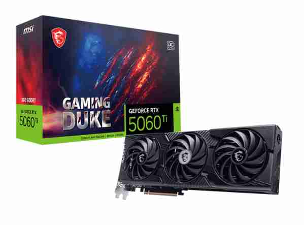 微星 RTX5060TI GAMING DUKE 3X龙爵
