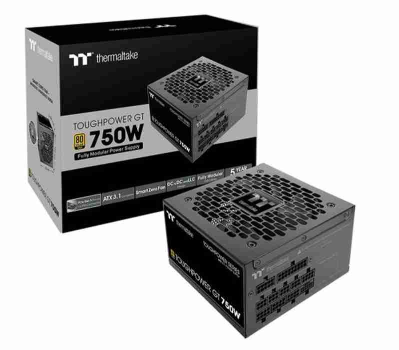 Tt GT750W 金牌全模 黑色 ATX3.1