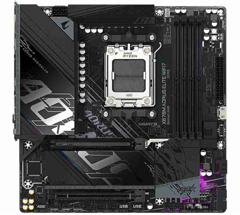 技嘉 X870M A ELITE WIFI7 小雕