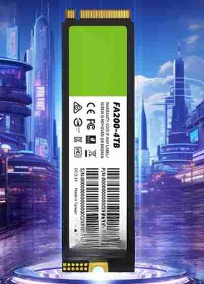 宏碁 FA200-2T NVME4.0 7200/6200 QLC