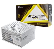 海韵 FOCUS GX-1000W 金牌全模组 ATX3.1 V4 白色