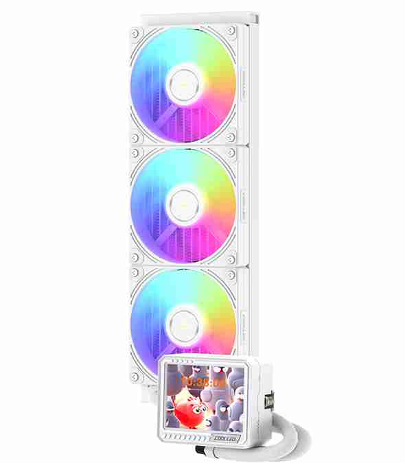 酷里奥 冰神LCD 360 白色 3.4寸方屏 五年质保