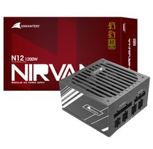 长城 N12 1200W 金牌全模组 黑色 ATX3.1 十年质保 尼龙线