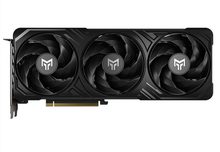 影驰 RTX5060 金属大师 OC 8G 黑金版 黑色三扇