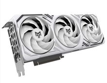 影驰 RTX5060 金属大师 OC 8G 白金版 白色三扇