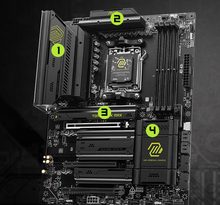 微星 MAG B850 TOMAHAWK WIFI 战斧导弹 D5